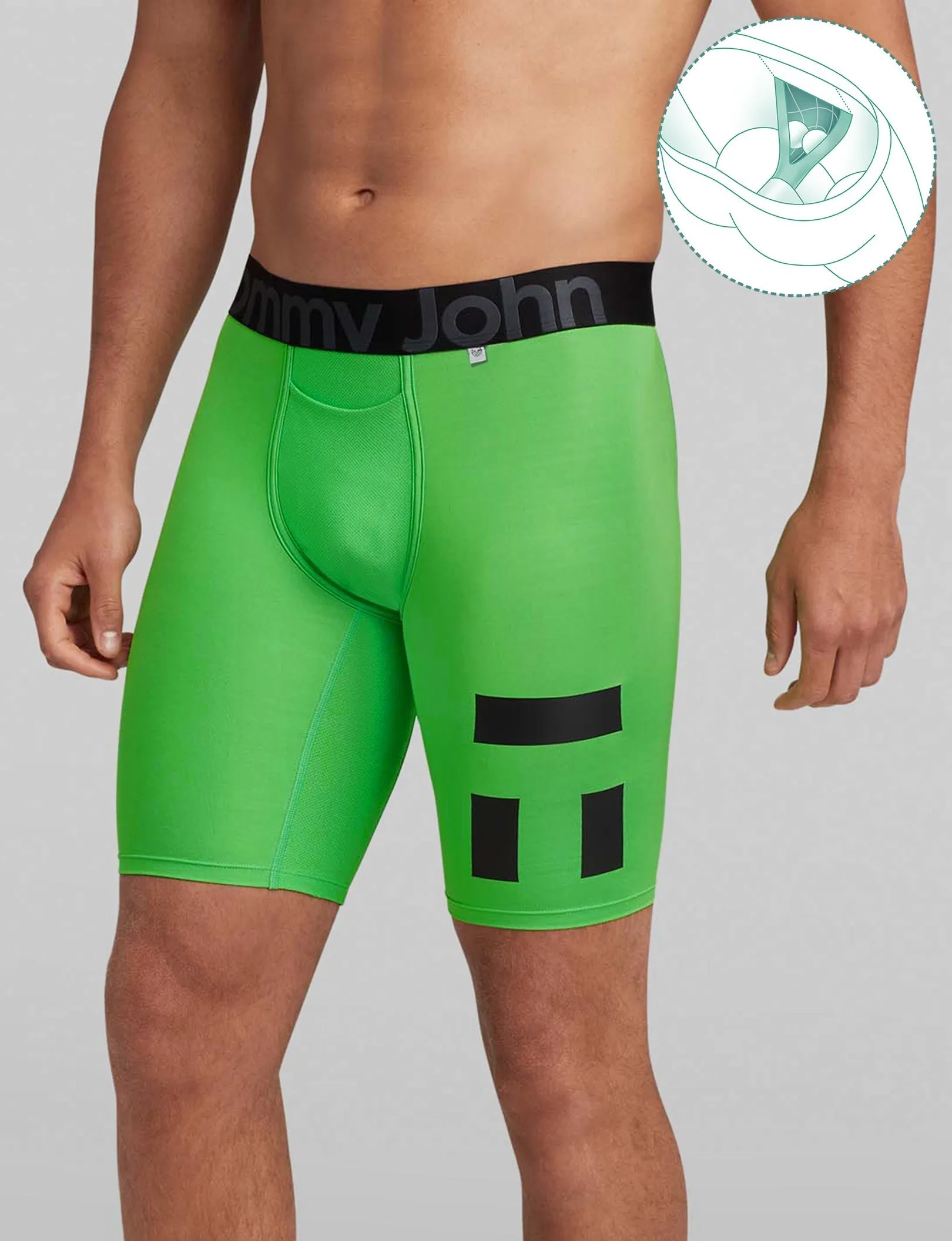 360 Sport Boxer Brief 8"