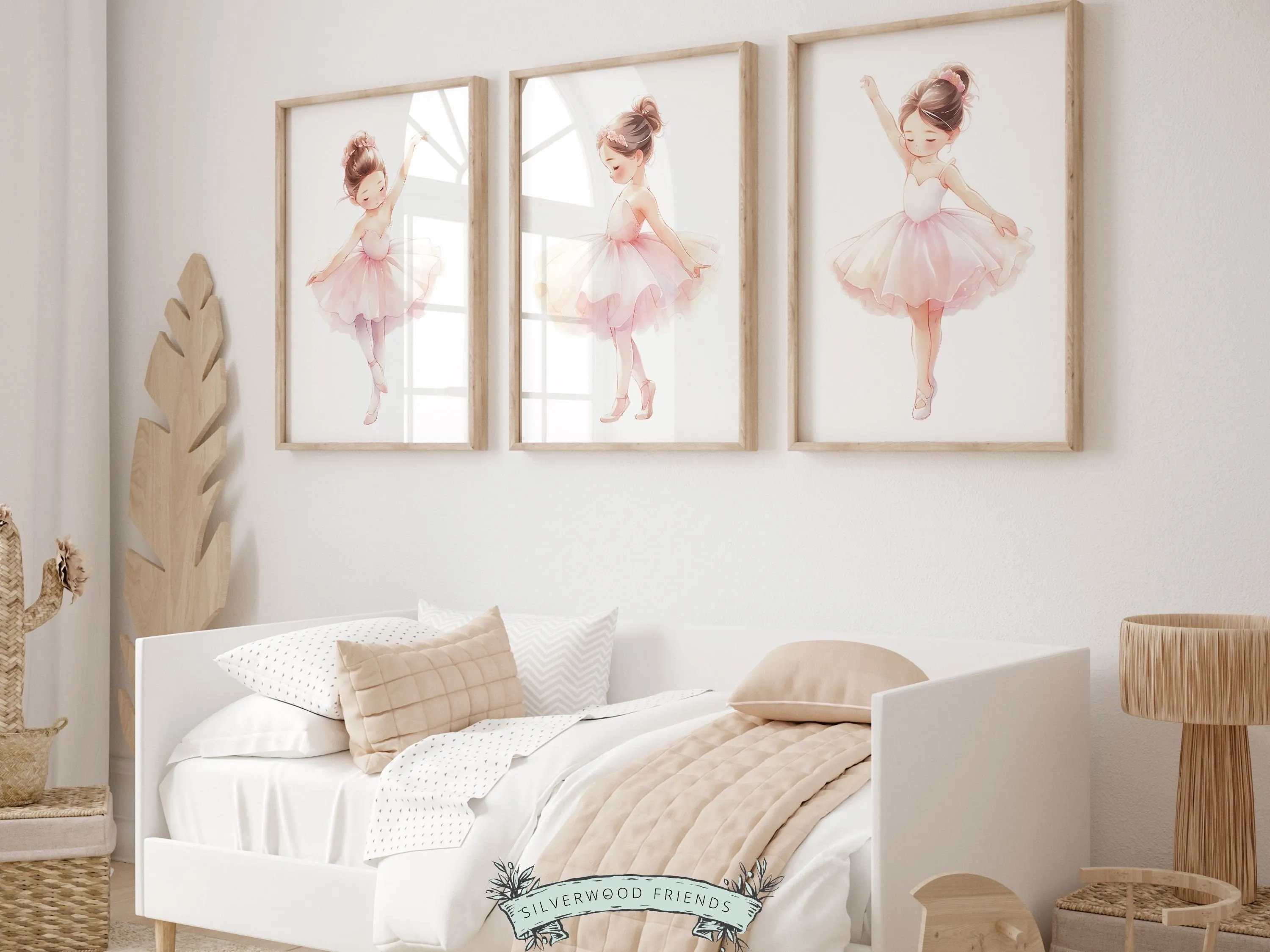 Ballet Dancer Nursery Prints - Set 1