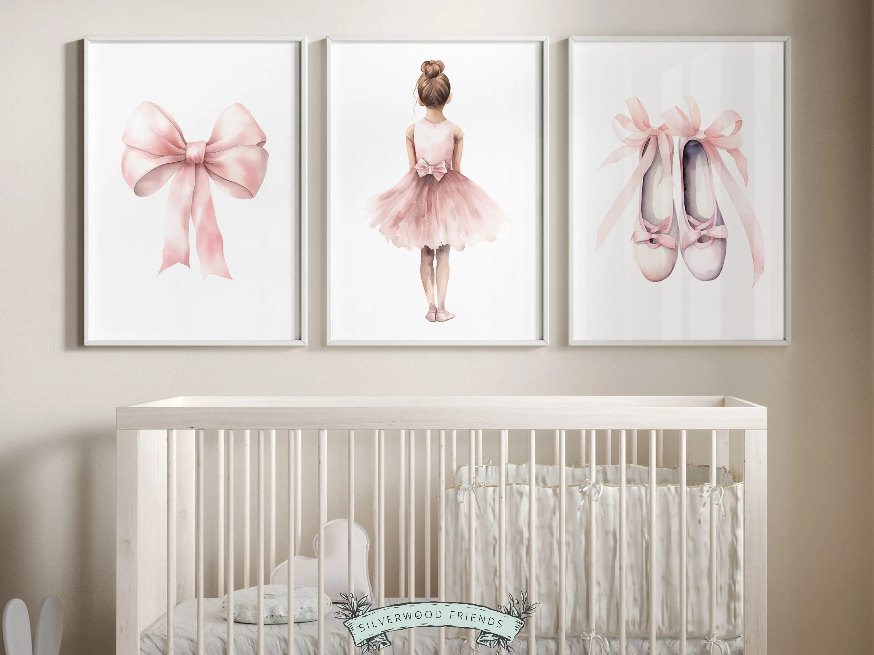 Ballet Nursery Prints - Set 1