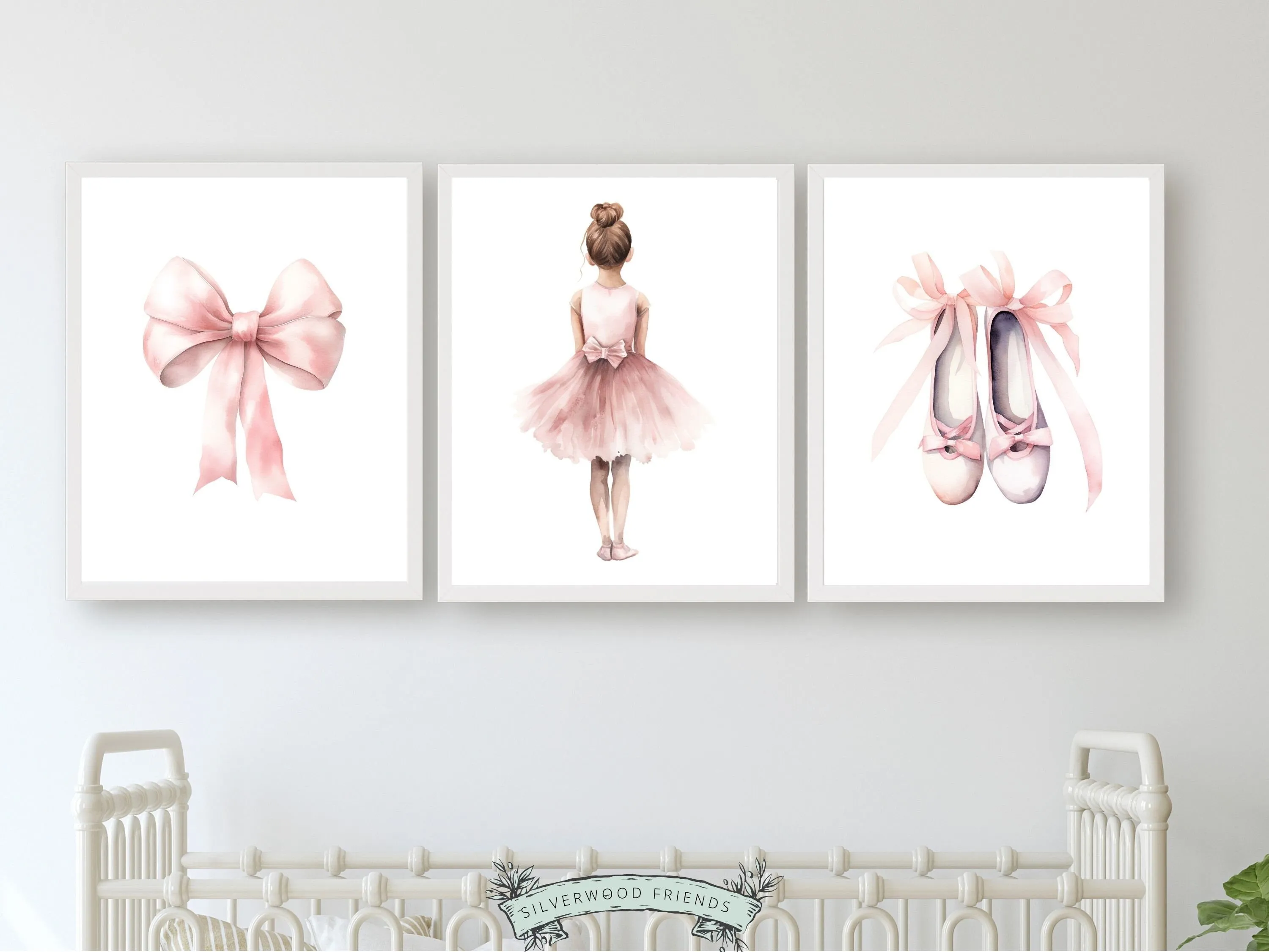 Ballet Nursery Prints - Set 1