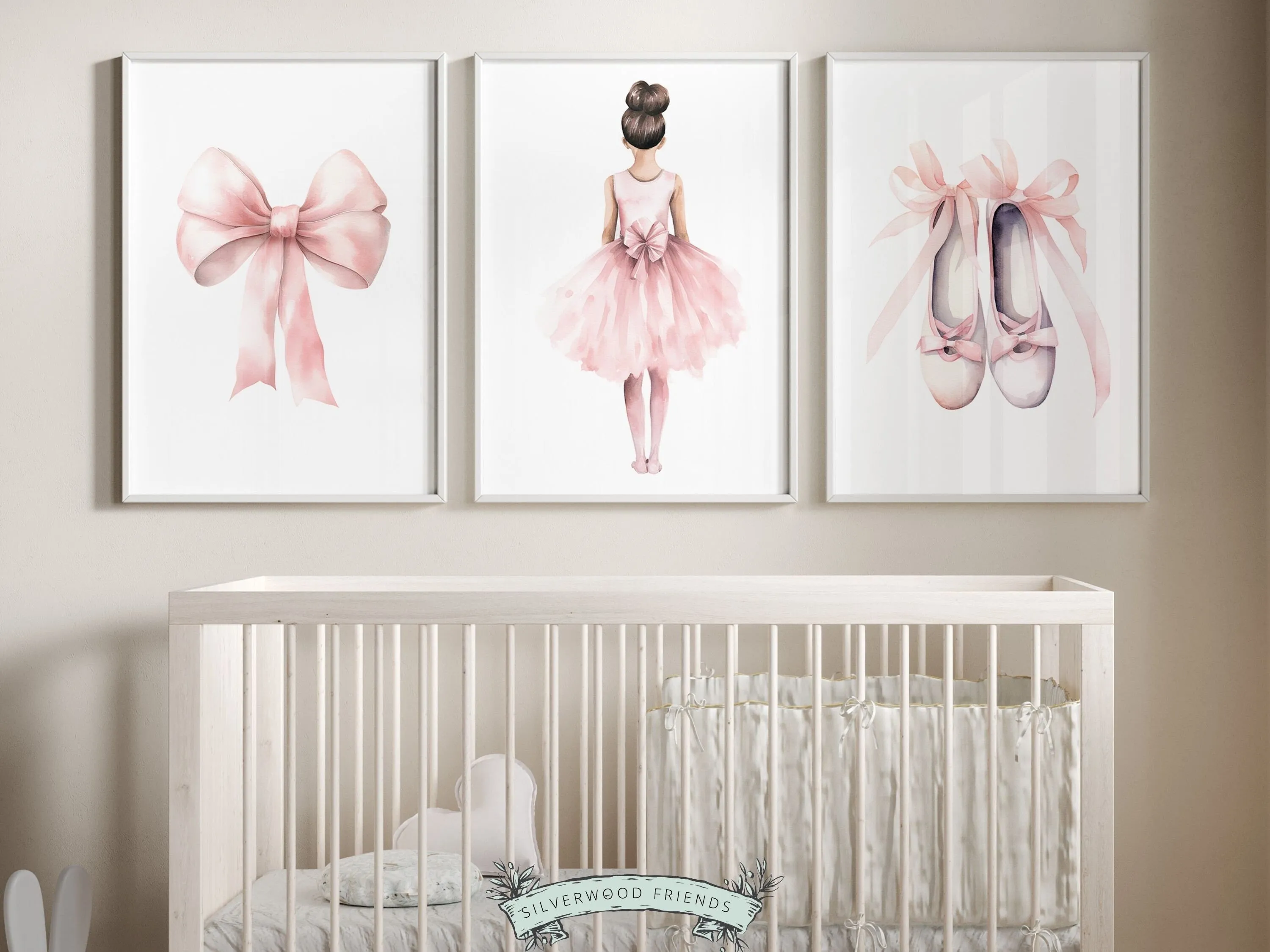 Ballet Nursery Prints - Set 2