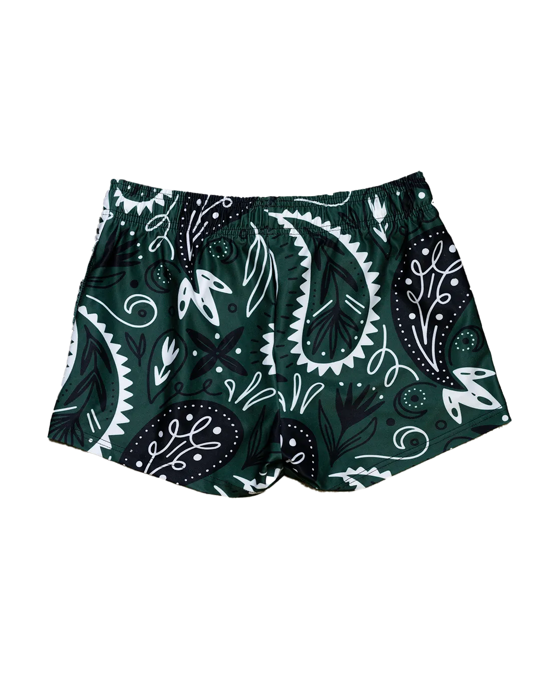 Bandana Women's Gym Short (3" Inseam) - Hunter