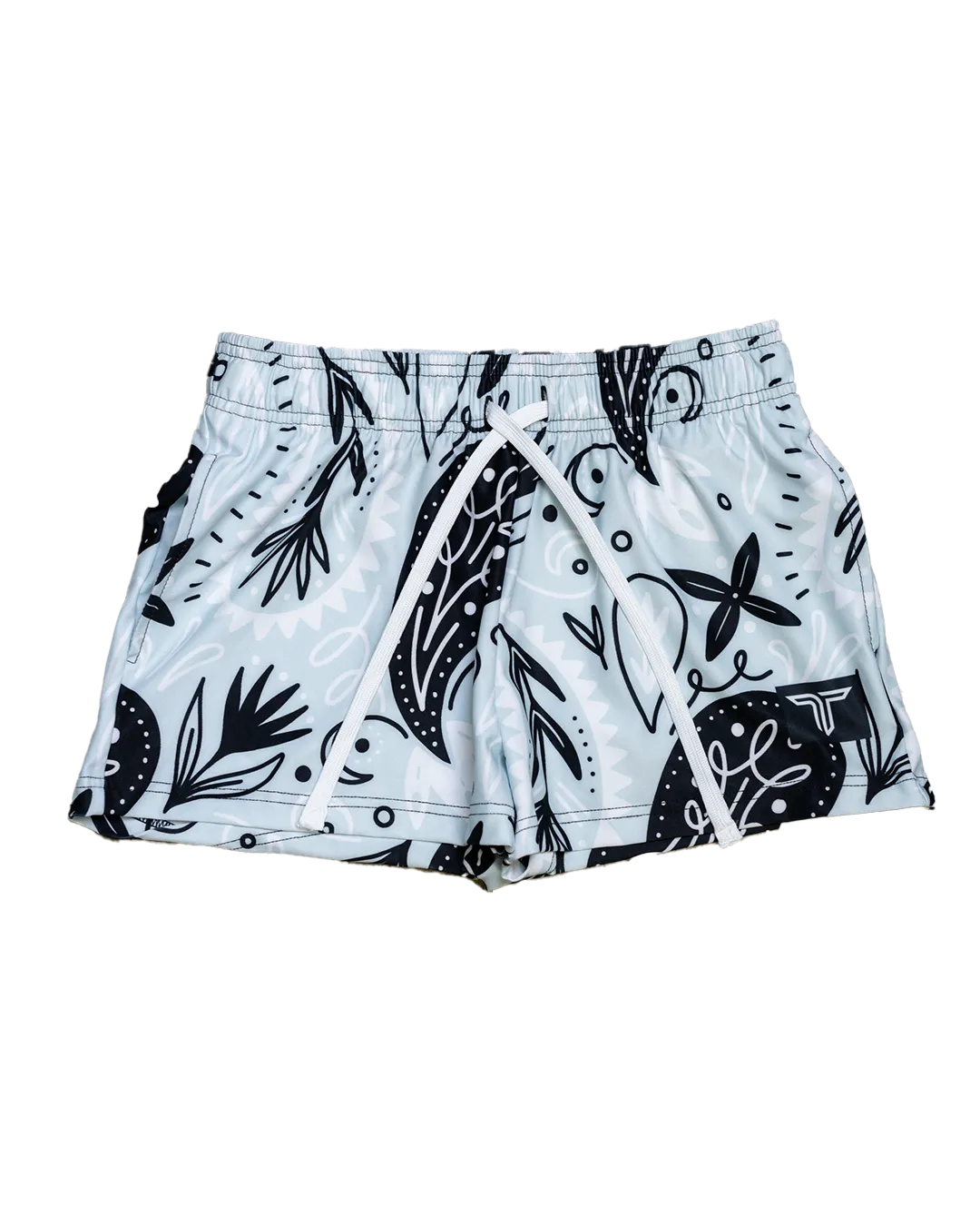 Bandana Women's Gym Short (3" Inseam) - Ice