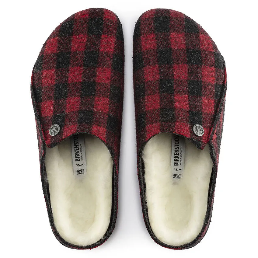 Birkenstock Zermatt Shearling Plaid Women's