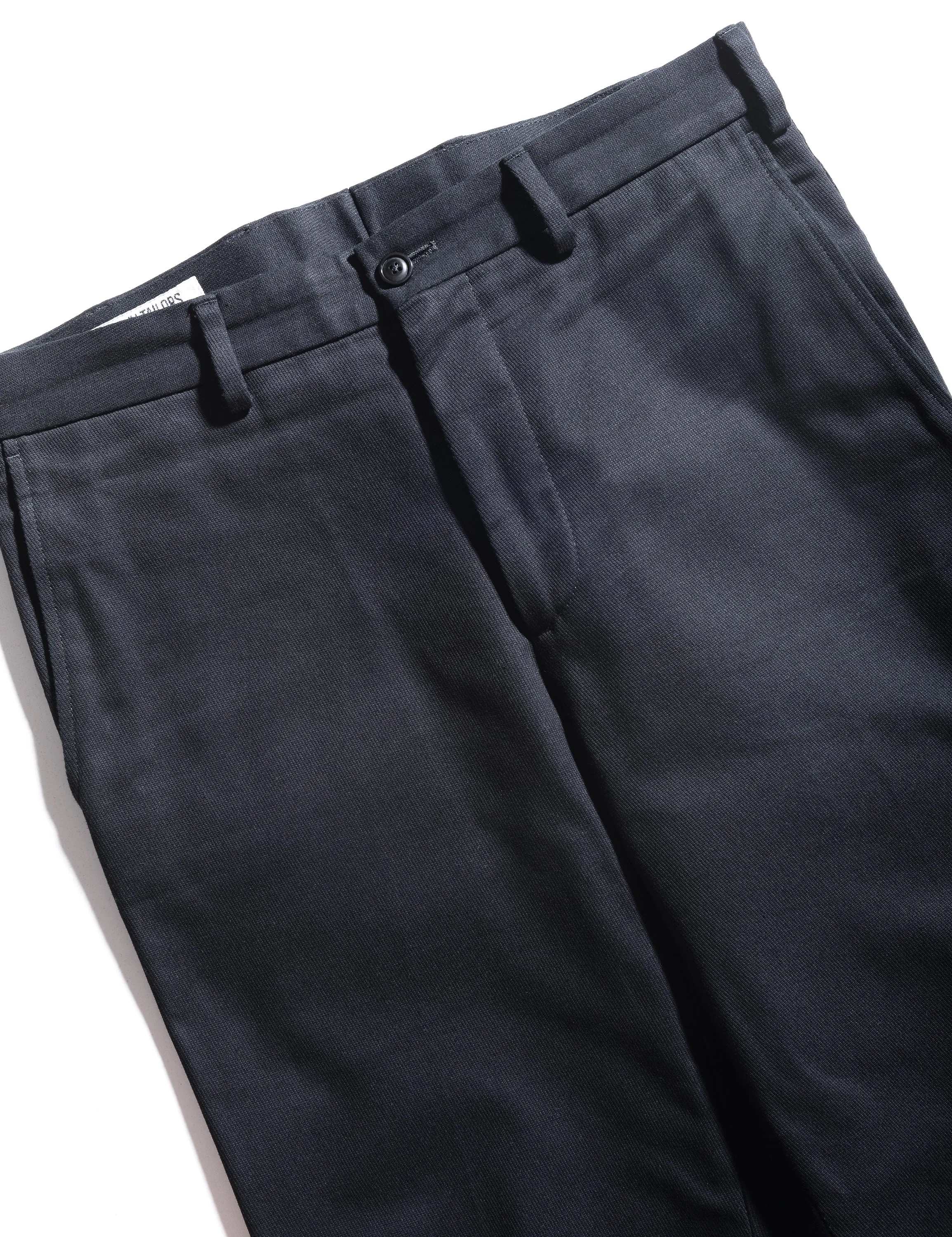 BKT36 Straight Leg Pant in Cotton Cavalry Twill - Black