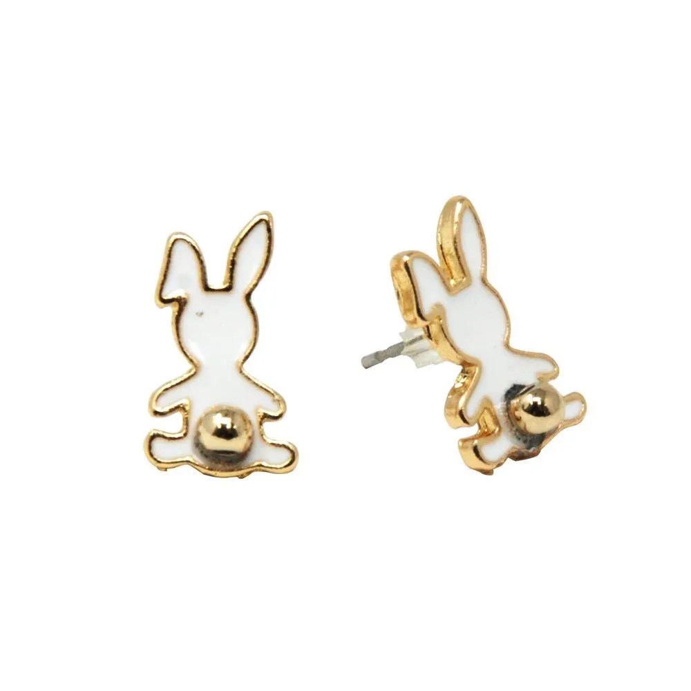 Bunny Garden Earrings Set Of 3