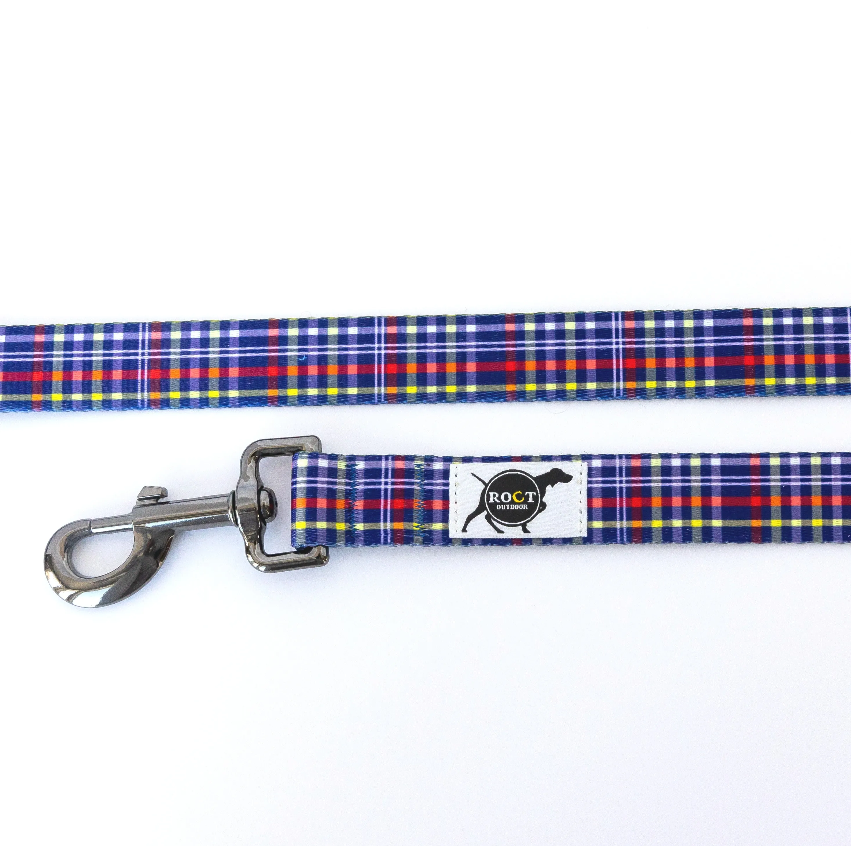 Cascade Dog Leash - Summer Plaid