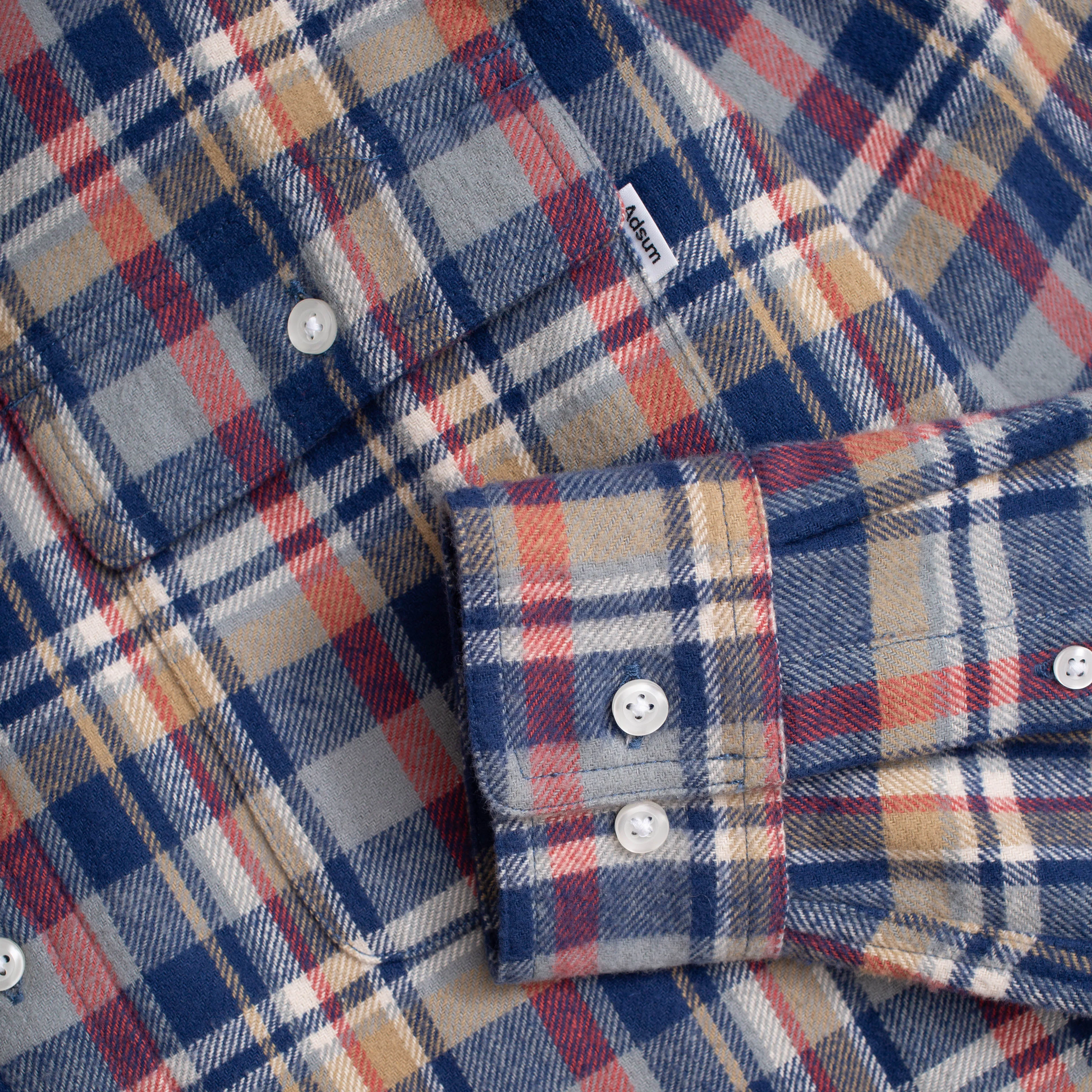 CLASSIC PLAID WORKSHIRT - GREEN CHECK