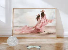 Coastal Cowgirl Print - 004