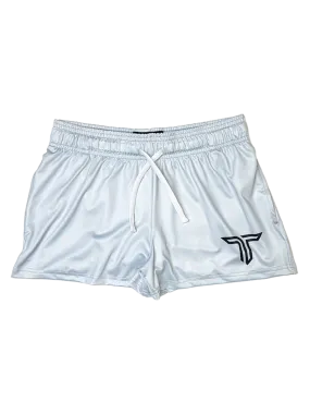 Essential Women's Gym Short (3" Inseam) - Silver