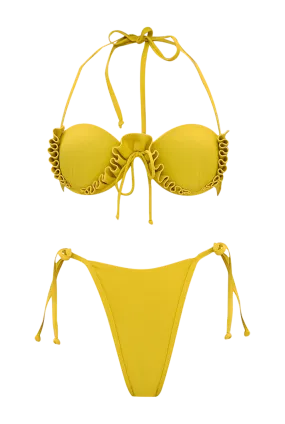 Fula Hire Rise Yellow Bikini