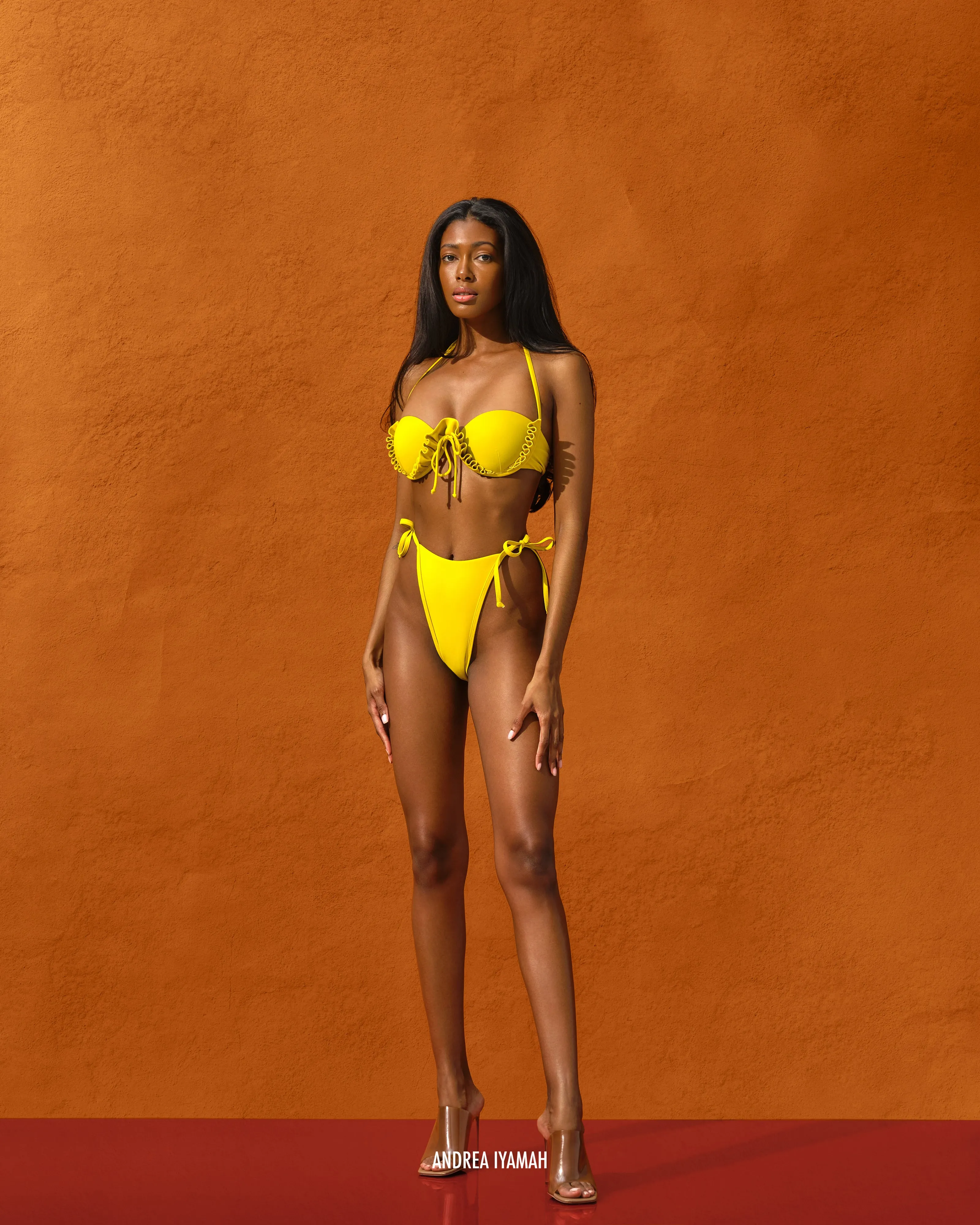 Fula Hire Rise Yellow Bikini