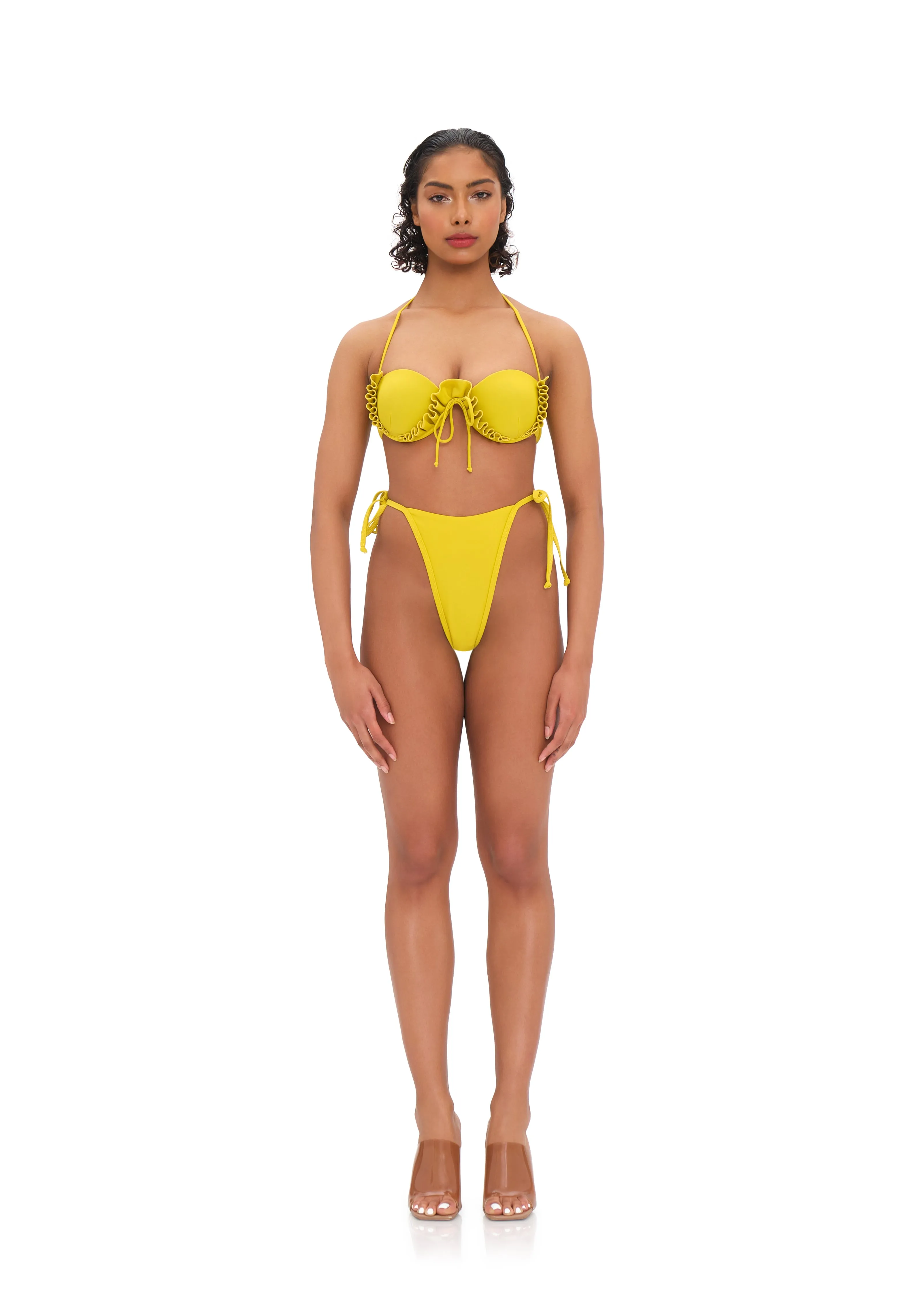 Fula Hire Rise Yellow Bikini