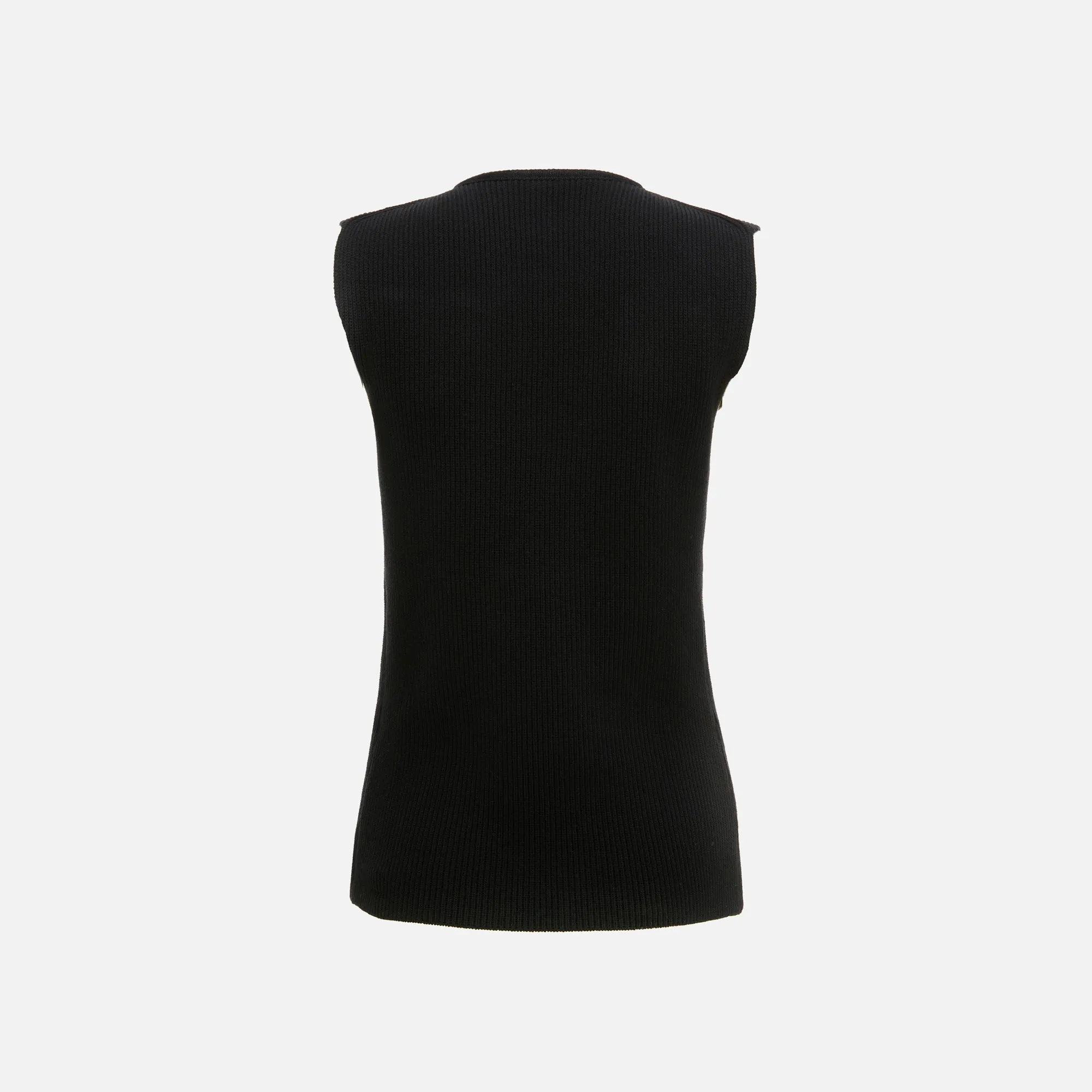 JW Anderson Bow Tie Tank Top - Black