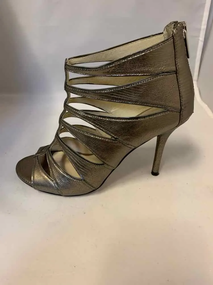 MICHAEL KORS SHOES 7.5 Gold Shoes