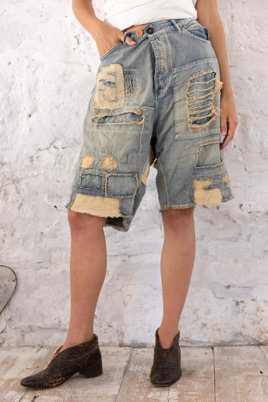 Miner Denim Shorts