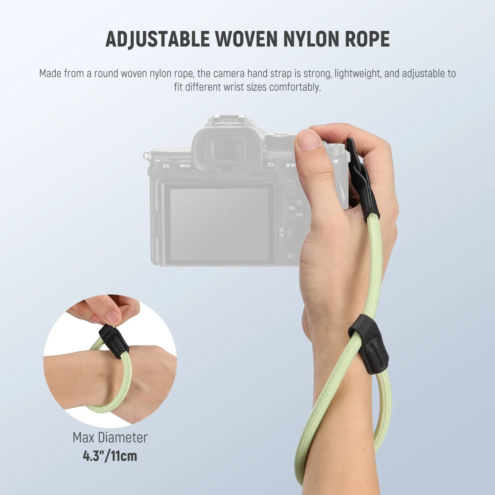 NEEWER CA092 Adjustable Camera Wrist Strap