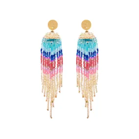 Rainbow earrings - Miyuki beads