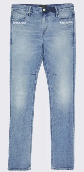 RTA Bryant Medium Wash Dagger Sinners Jeans