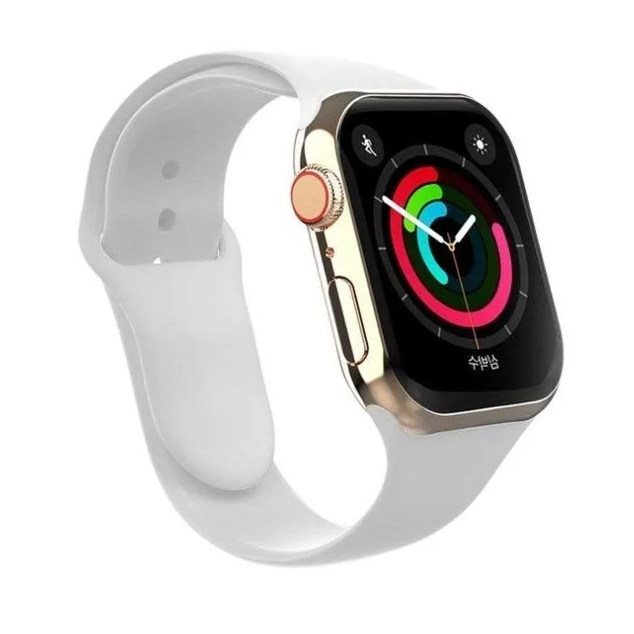 Silicone Sports Band for Apple Watch 41mm - White