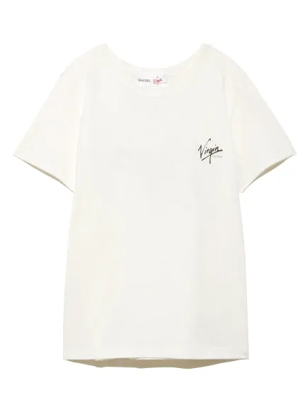 SNIDEL ft.Virgin RECORDS Relaxed Tee Top