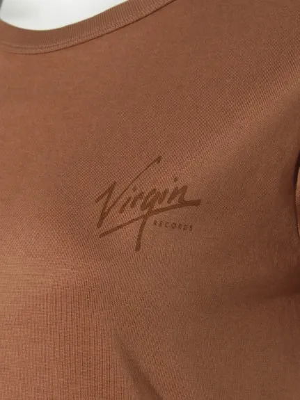 SNIDEL ft.Virgin RECORDS Relaxed Tee Top