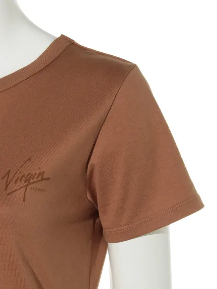 SNIDEL ft.Virgin RECORDS Relaxed Tee Top