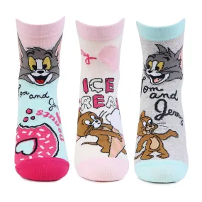 Tom & Jerry Socks for Women - Pack of 3