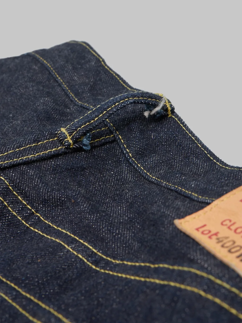 UES 400-WW "Post World WarⅡ" 14.9oz Regular Straight Jeans